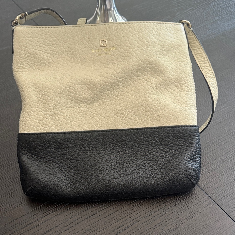 Kate Spade (vintage) Black and Cream Crossbody Bag